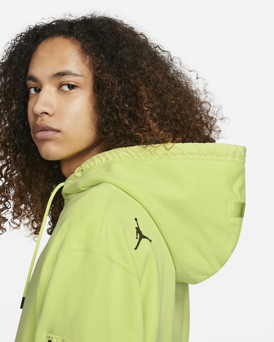 Nike Jordan 23 Engineered Menu0026#039;s Size LG Pullover Hoodie DA7178-745  Light Lemon | eBay