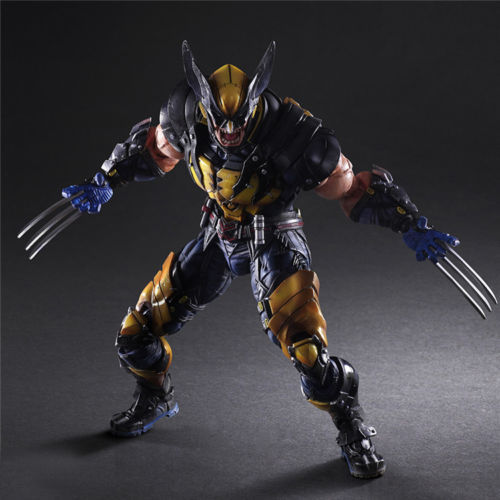marvel play arts kai wolverine action figure toy