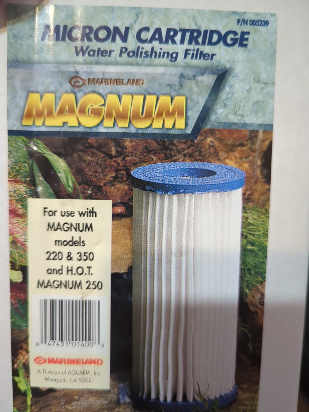 MARINELAND Micron Cartridge PA0140 BRAND NEW. Made in USA eBay