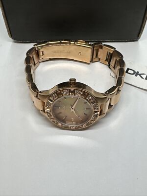 DKNY Chambers NY8486 Women\'s Rose Gold Stainless Steel Analog Dial Watch JNA188 DKNY Chambers NY8486 Women main image 3