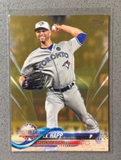 2018 Topps Update Gold Series Baseball MLB #US66 JA Happ /2018 All-Star Game