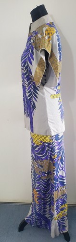 Vintage Bolhan 1970s Two Piece Maxi Dress Womens Size 42 - Picture 3 of 16