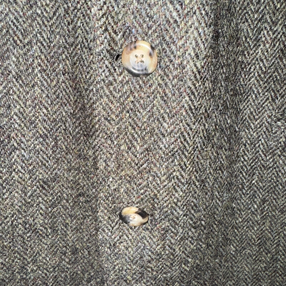 Polo University Club Jacket Brown Wool Tweed Blazer Ralph Lauren USA. 44L - Image 3 of 4