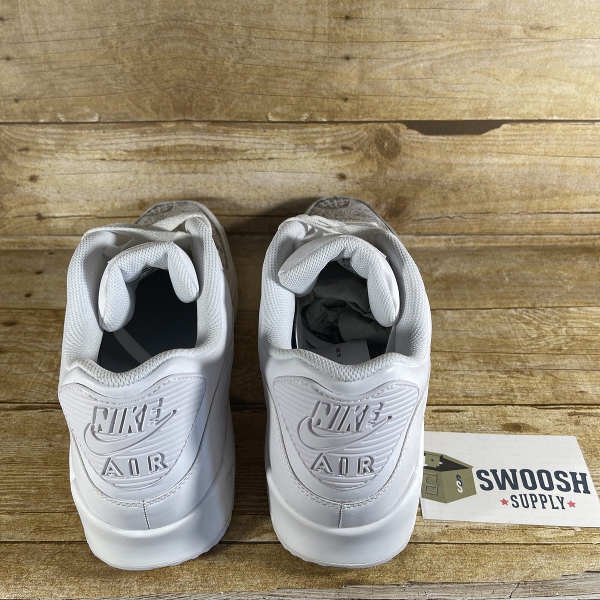 Nike Air Max Con 90 Laser NYC 2016 White Clear Box Sneakers