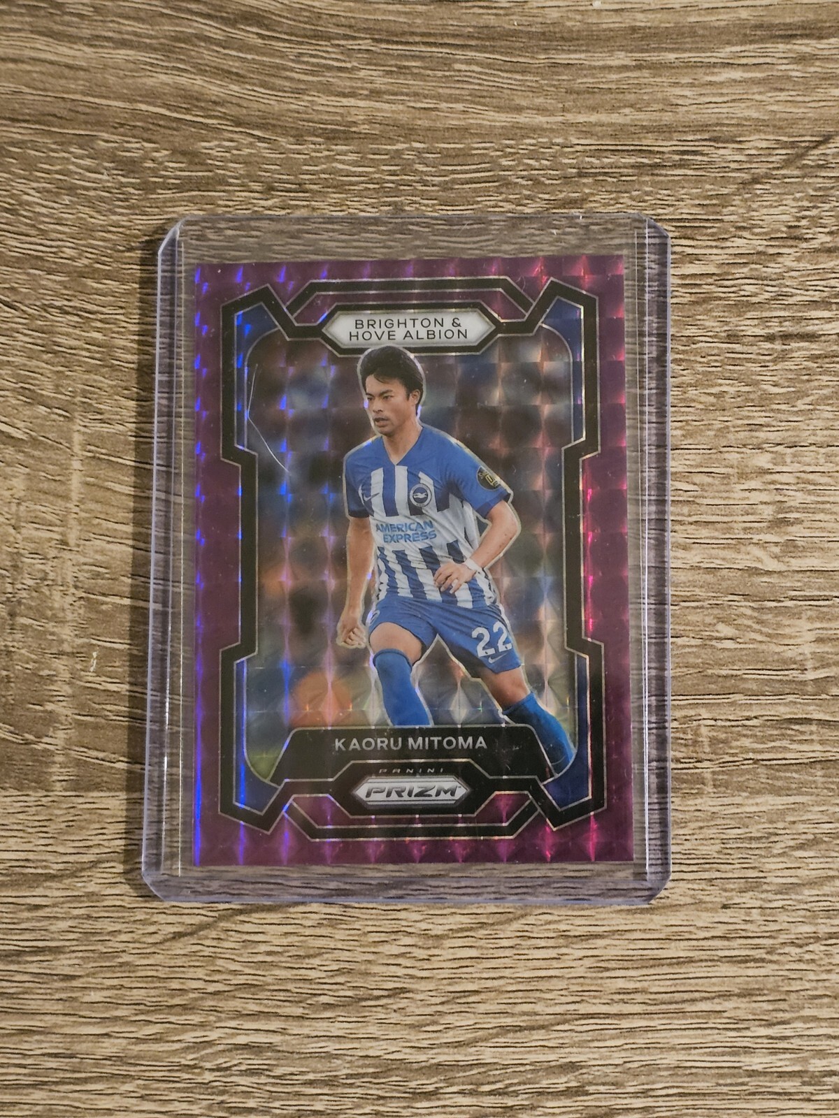 Kaoru Mitoma 2023-24 Prizm Premier League Purple #99 Brighton /140