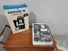 Vtg Teleconcepts Payphone Jr Desktop Wall Mount Pay Phone 1980s Coin Bank NEW!