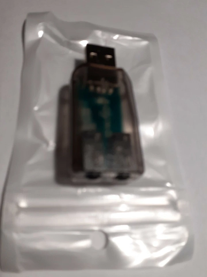 USB - 3D Sound Card with Adapter Socket Jack-for Headset & Mic. - Image 2 of 4