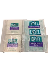 Dryel (8) Absorbent Pad & (3) Dryer Activated Cloths Lot 1998 Procter & Gamble