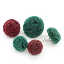 50mm-100mm Dome Nylon Fibre Flap Wheel Sanding Abrasive Mop 6mm Shank for Drill