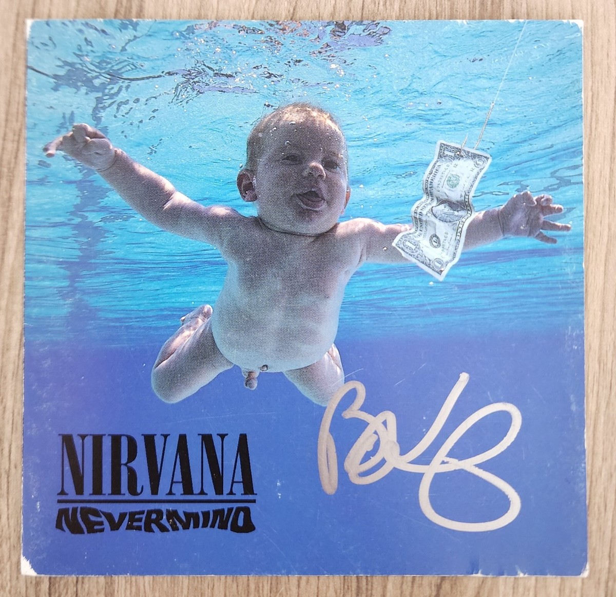 Butch Vig Signed Nirvana - Nevermind CD Booklet Legendary Producer