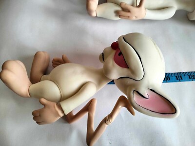 Set Of Warner Bros Pinky and The Brain Figures 12” With Lights