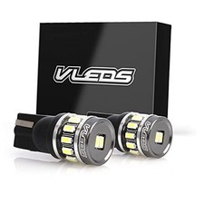 2pcs 90lm 5500K White 194 T10 2825 360 Long Life 14 LED Bulb 5.5K White