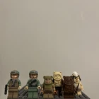 Lego Star Wars Minifigure Lot of 6 Endor Rebels Ewok Chirpa Wicket - 1F