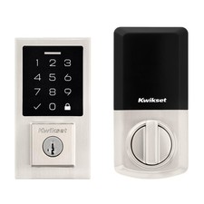 Kwikset SmartCode 270 Keyless Entry Electronic Touchpad Deadbolt Satin Nickel