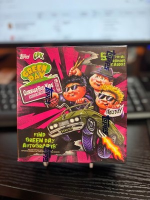 2024 GARBAGE PAIL KIDS BATTLE OF THE BANDS GREEN DAY HOBBY BOX SEALED
