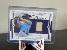 2024 Panini National Treasures - Prospect Lumber Xavier Isaac #PL-XI /99