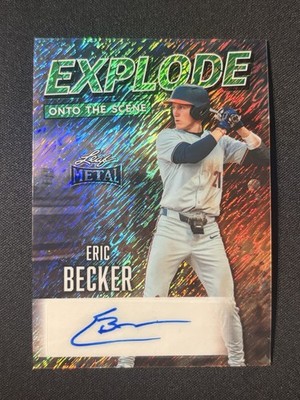 2026 Leaf Metal Explode On The Scene Auto Eric Becker 1/3