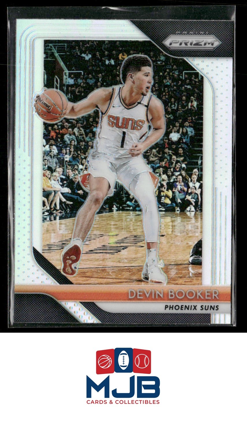 2018-19 Panini Prizm Devin Booker Prizms Silver #11 Phoenix Suns
