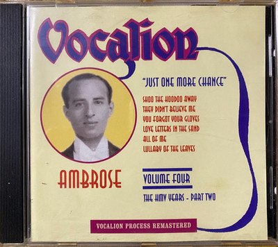 Ambrose - Big Ben Is Saying Goodnight - Vocalion Volume Three, The HMV Years