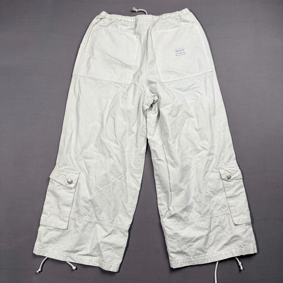 Брюки-карго American Girl Kids широкие штанины на шнурке талия 14 лет - Изображение 3 из 3