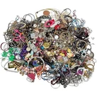 13.5 LB Bulk Costume Jewelry Lot Unsorted Vintage Modern Craft Repair Upcycle