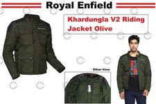 Royal Enfield "Giacca da equitazione Khardungla V2 Oliva"