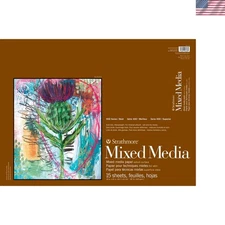 Professional 18x24 Heavyweight Paper Pad - Ideal for Wet and Dry Media