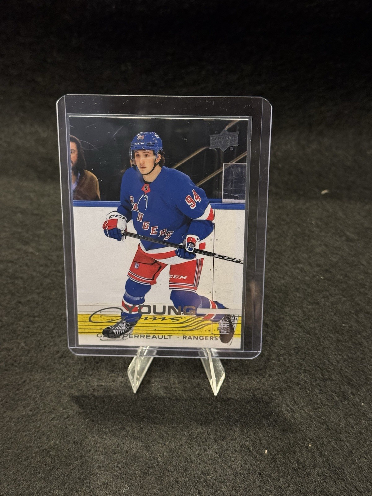 2025-26 Upper Deck Series 1 Young Guns #202 Gabe Perreault Rangers - RC - ROOKIE