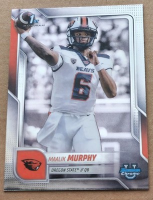 2025 Bowman Chrome University Maalik Murphy #179 Oregon State Beavers