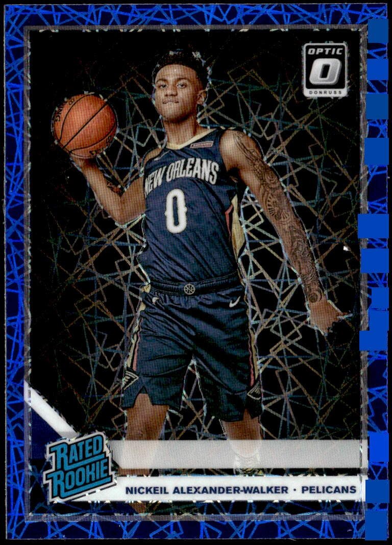 2019-20 Donruss Optic #192 Matisse Thybulle Blue Velocity Rated Rookie E1