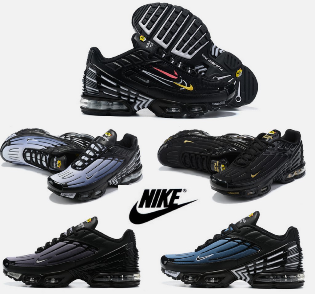 Nike Air Max TN Plus 3 Men Size Shoe Low Top Running Sneaker Trainer