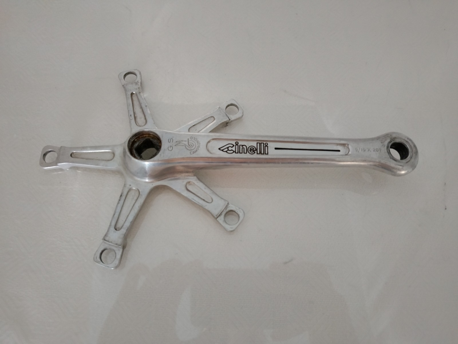 Cinelli Kurbelgarnitur Campagnolo Gran Sport Panto Eroica Vintage Kurbelgarnitur