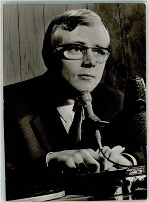 38225570 - Radio presenter Norbert von Radio Luxembourg photographer Meier