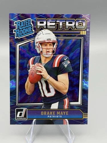 2024 Panini Donruss - Rated Rookie Retro Drake Maye #16 (RC)