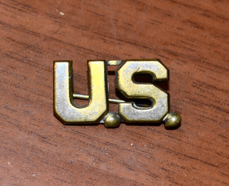 Pre WW2 original US insignia for Army officers, collar device