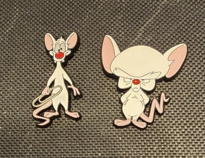 Pinky And The Brain Hat Pin Set