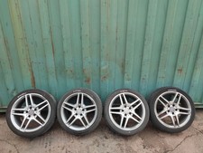 MERCEDES E-CLASS C207 MK4 SET OF 4 18" ALLOY WHEELS WITH TYRES