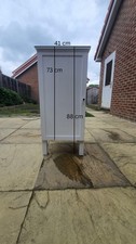 Small White Wooden Cupboard / Cabinet – Used but in Great Condition