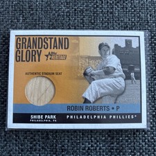 Robin Roberts Philles Auto Autographed 2001 Topps Grandstand Glory Shibe Park 