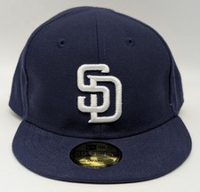 New Era Infant MLB San Diego Padres My First 59Fifty Size 6 Navy Blue Fitted Hat
