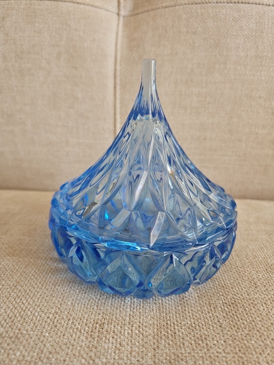 Godinger Hershey Kiss Candy Dish Blue | eBay