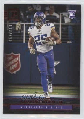 2019 Panini Chronicles Panini Red 13/199 Alexander Mattison #P19 Rookie RC ku9
