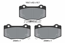 Bremsbelagsatz Scheibenbremse Hinterachse für CHEVROLET CADILLAC CAMARO