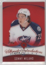 2016-17 Ultimate Collection Introductions Royal Red 1/6 Sonny Milano #70 0c3