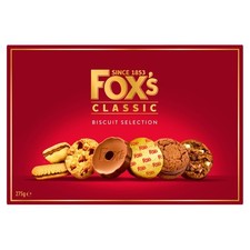 1 & 6 Pack Fox's Biscuits Classic Biscuit Selection 275g - Bulk Value