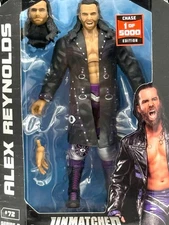 AEW Unmatched Series 9 Alex Reynolds 6" Figure Chase 1 of 5000 NEW  Jazwares 