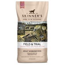 Damaged Skinners Field & Trial Grain Free Salmon & Sweet Potato Dog Food - 1