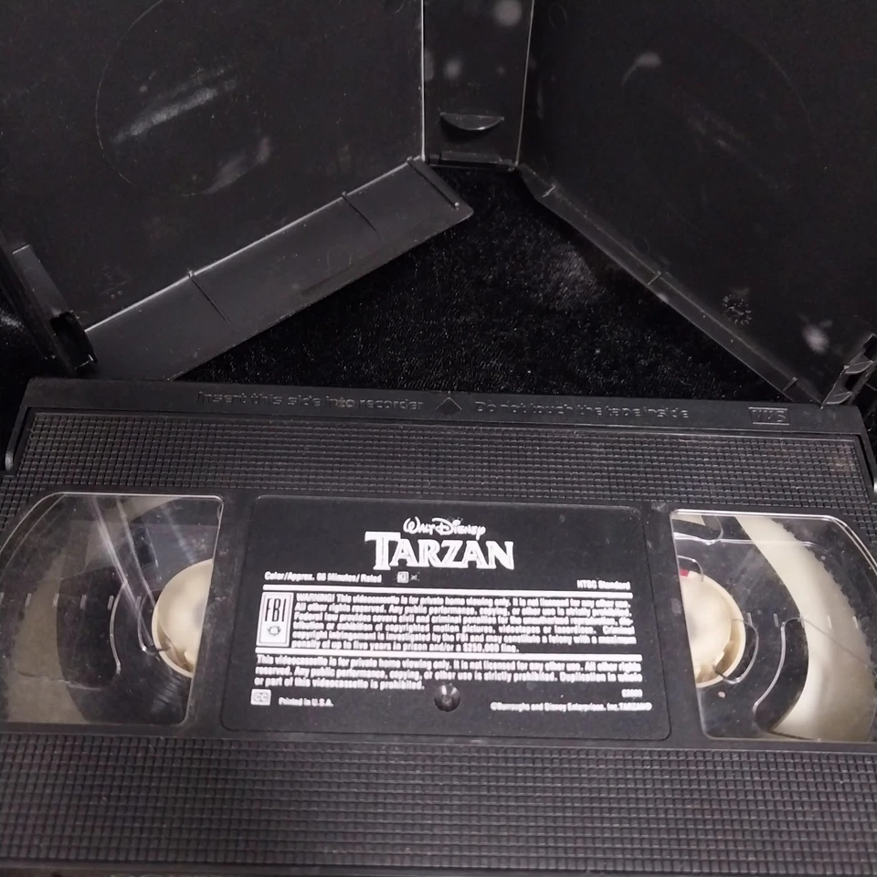 Blockbuster Video VHS Rental Case & Tape Disneys Tarzan 1 week Rental RARE - Image 2 of 4