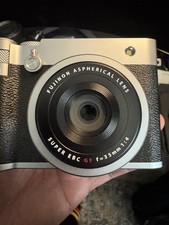 Fujifilm GFX100RF 102MP Medium Format Digital Camera Silver w/xtra battry