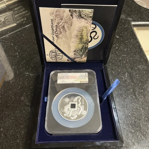 2021 China Black Warrior Vault Protector 5oz 999 Silver Medal NGC PF70 UCAM